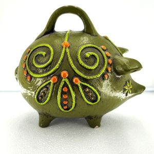 vintage Fitz & Floyd Piggy Bank